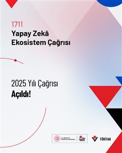 1711 - Yapay Zeka Ekosistem 2025 Çağrısı Açıldı