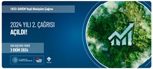 1832 Sanayide Yeşil Dönüşüm 2024-2 Çağrısı Açıldı